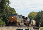 CSX 3461 leads train L619-28 southbound